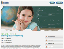 Tablet Screenshot of k12.excelindia.com