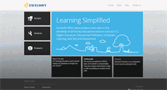 Desktop Screenshot of excelindia.com